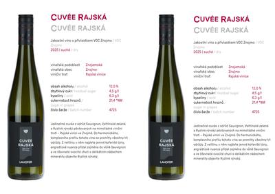 4725 CUVÉE RAJSKÁ VOC ZNOJMO